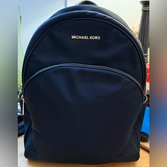 Michael Kors Large Abbey Nylon Backpack Rehab - Picture 1 of 17
